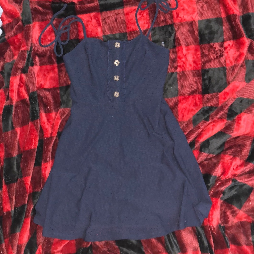 speechless blue short dress